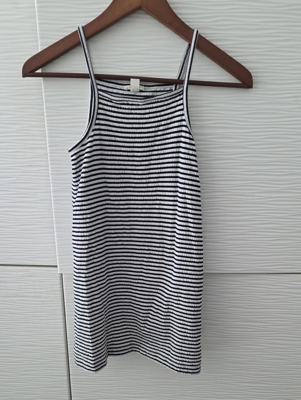 Crewcuts Navy and White Striped Mini Dress